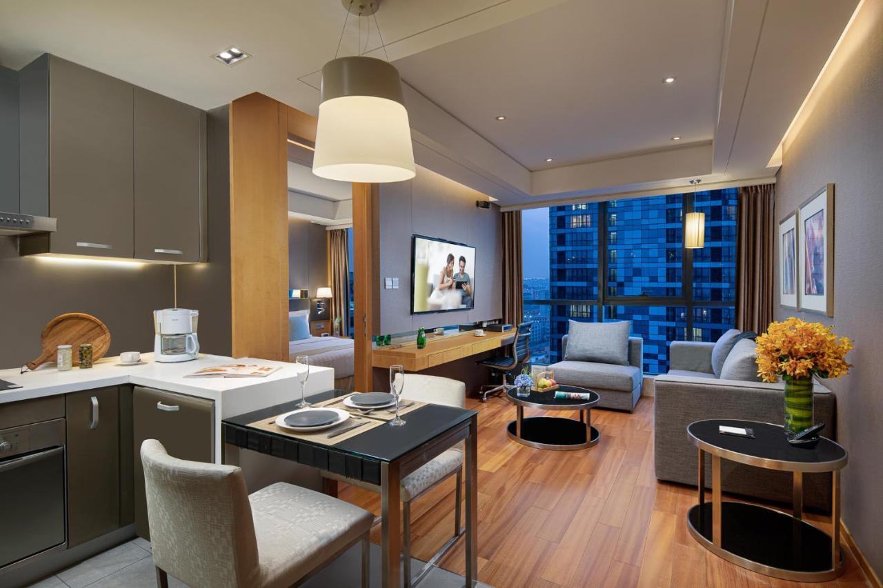 Ascott Raffles City Pekín Exterior foto