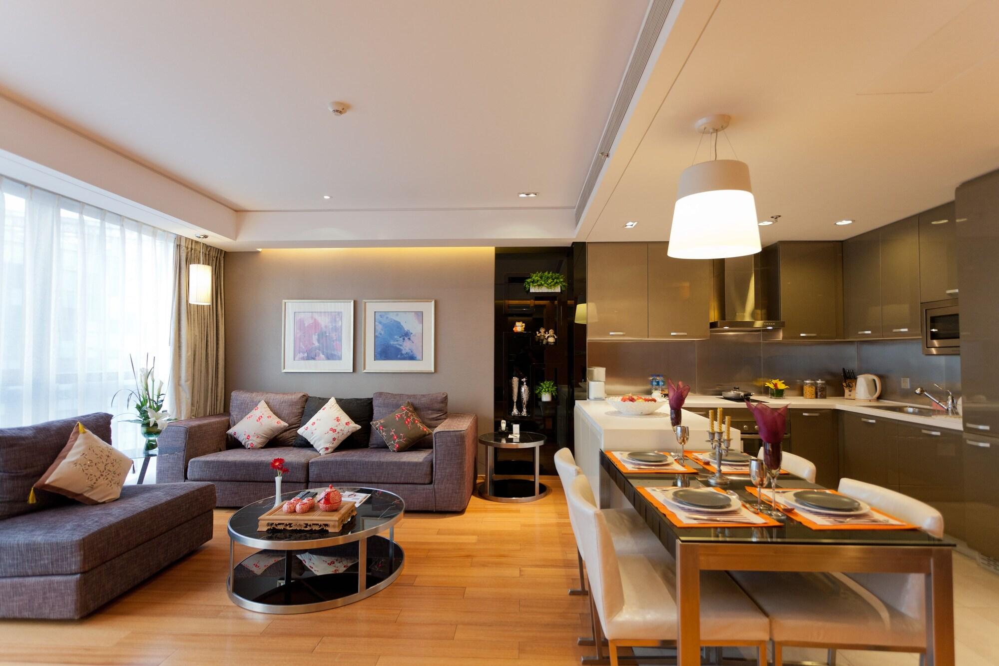 Ascott Raffles City Pekín Exterior foto