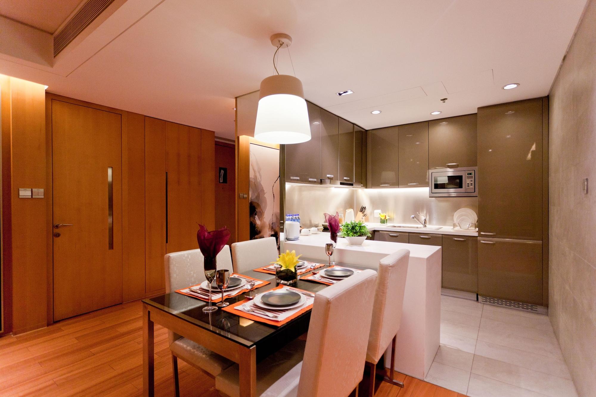 Ascott Raffles City Pekín Exterior foto