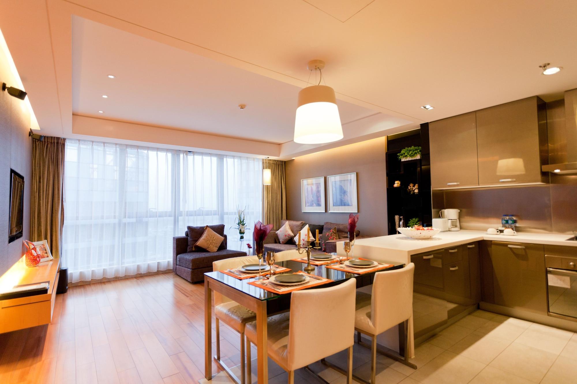 Ascott Raffles City Pekín Exterior foto