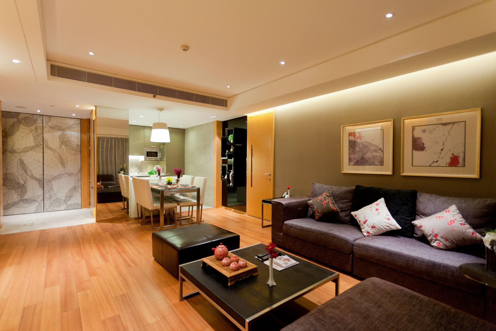 Ascott Raffles City Pekín Exterior foto