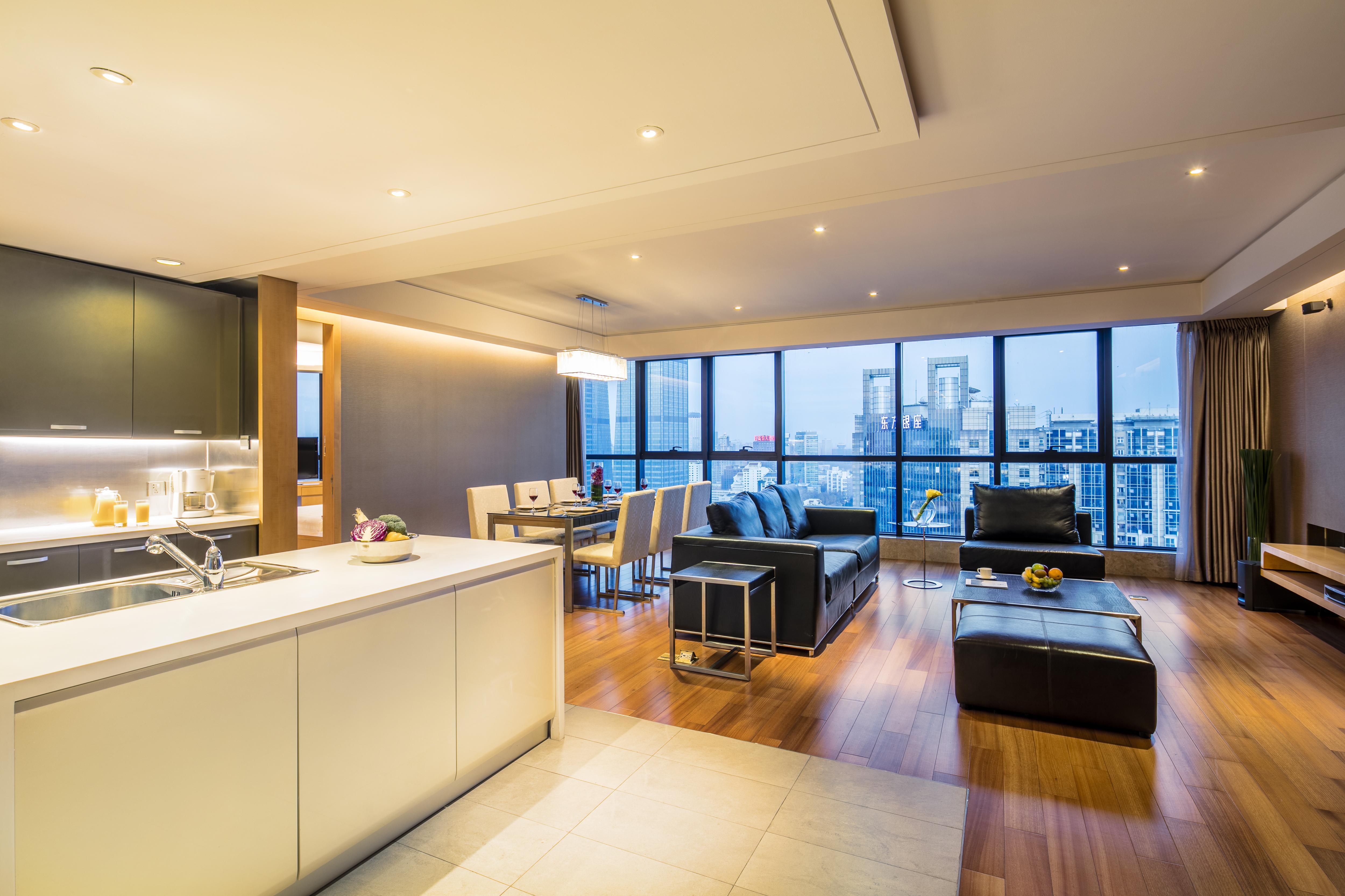 Ascott Raffles City Pekín Exterior foto